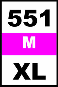 Canon CLI-551 M komp. mit Chip, 15ml, XL