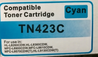TN-423C Brother kompatibel (4000 Seiten) blau