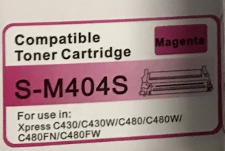 Toner Samsung CLT-M404S - magenta kompatibel