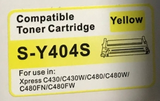 Toner Samsung CLT-Y404S - Yellow kompatibel