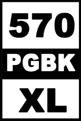 Canon PGI-570XL PGBK kompatibel 25ml