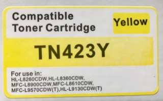 TN423Y Brother kompatibel (4000 Seiten) gelb